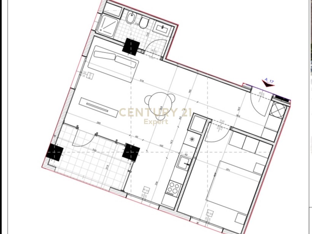 Apartament 1+1 per shitje tek Riverpark