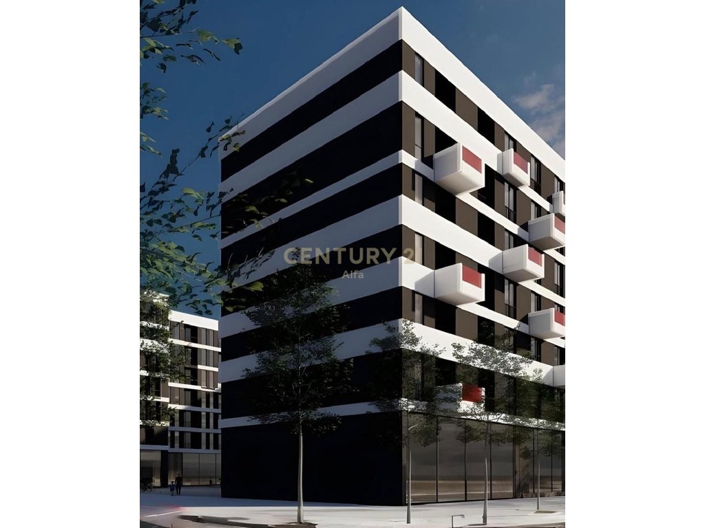 Shitet apartament 1+1 tek Riviera Residence ,Kamez!