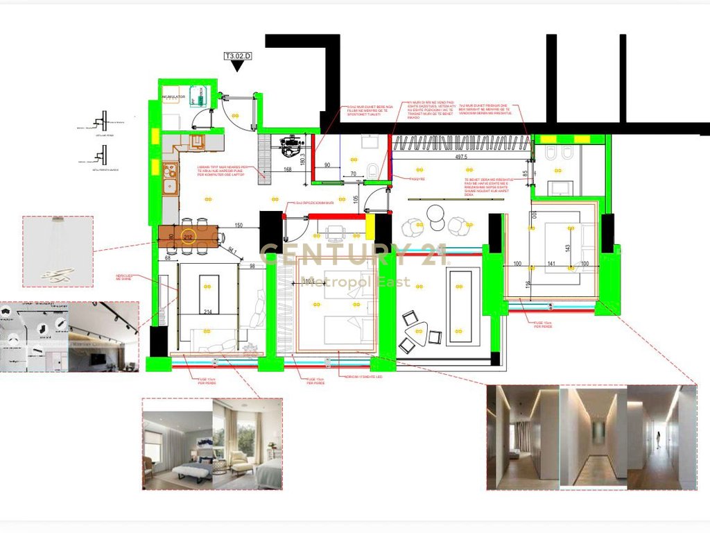 Jepet per Qira Apartament 2+1 ne Down Town One, Rruga e Elbasanit