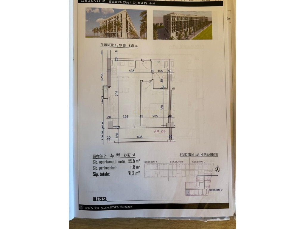 SHESIM APARTAMENT 1+1 TEK KOMPLEKSI VIENA MUNDESI PAGESE ME KESTE!