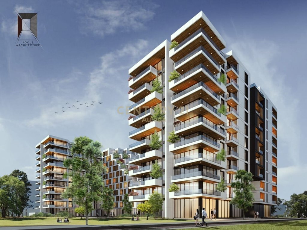 APARTAMENT 1+1 ME PAMJE NE DET REZIDENCA POSEIDON , LUNGOMARE - VLORE !