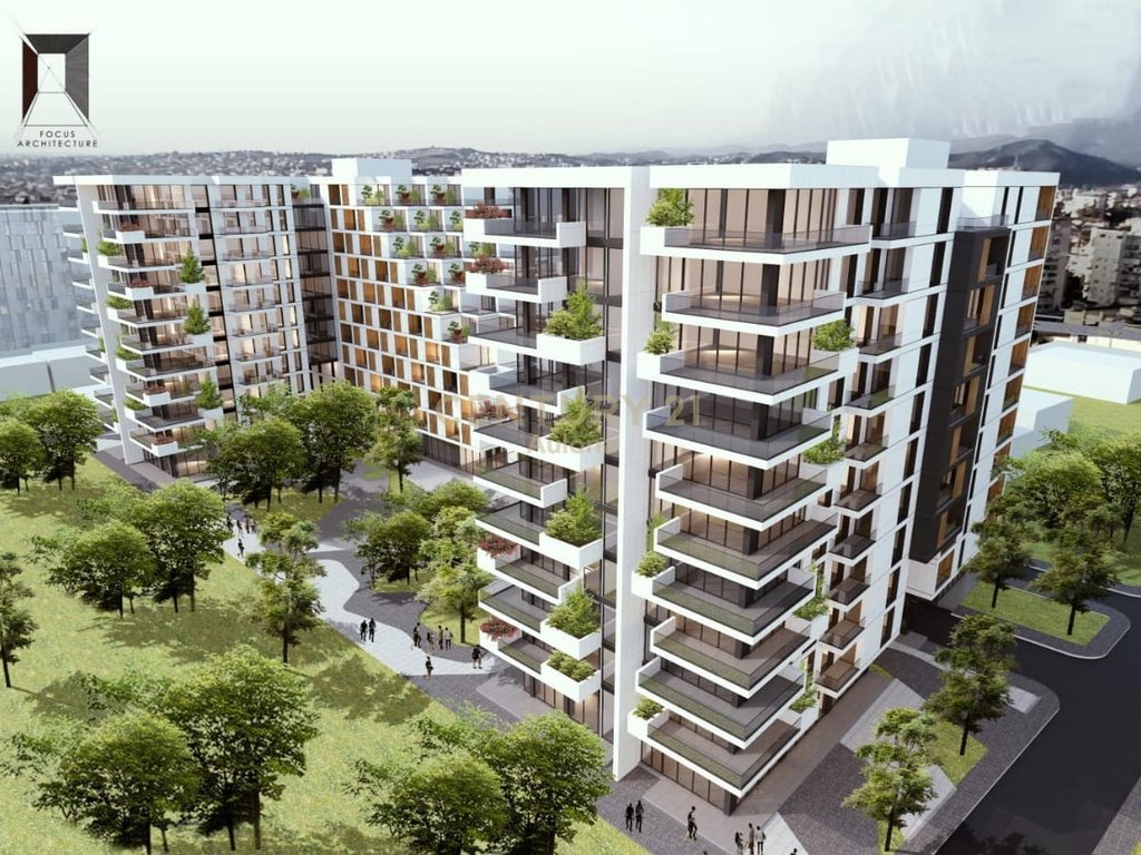 APARTAMENT 1+1 ME PAMJE NE DET REZIDENCA POSEIDON , LUNGOMARE - VLORE !