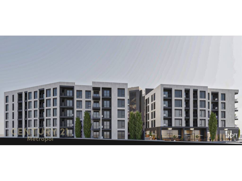SHES APARTAMENT 2+1 NE RESIDENCEN NORTH-PASKUQAN!