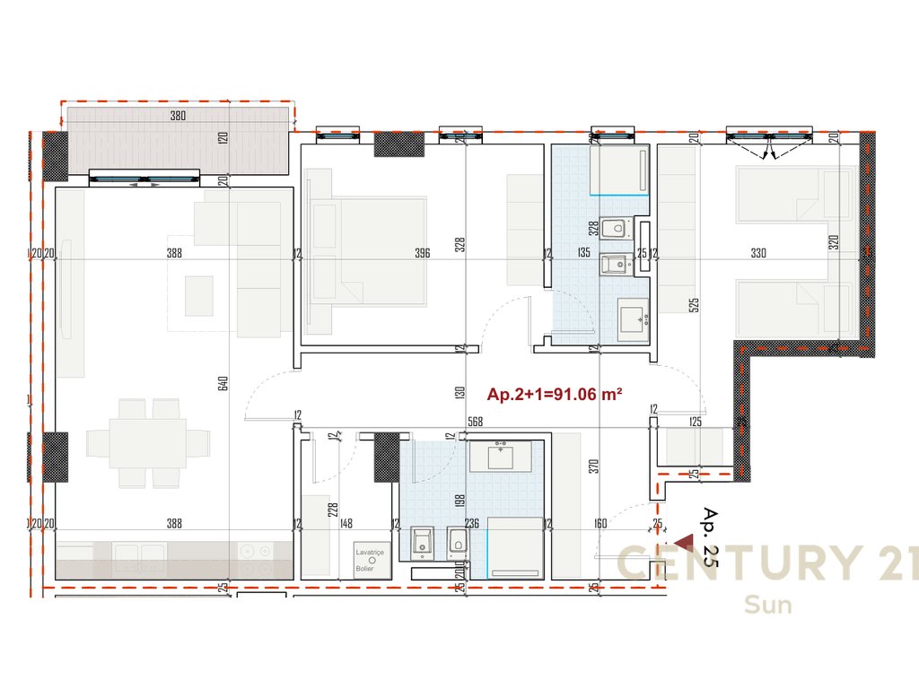 SUPER CMIM SHITET APARTAMENT  2+1 NE  'RINGSIDE RESIDENCES' PRANË BULEVARDIT TË RI NË PASKUQAN