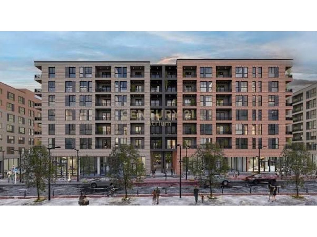 SHITET APARTAMENT 1+1 TEK REZIDENCA " RING SIDE "  , PASKUQAN !!!