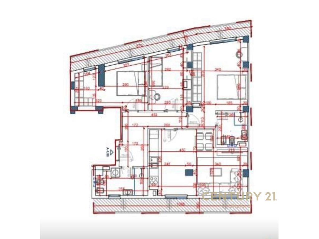 PENTHOUS, APARTAMENT 3+1+2 ME POST PARKIMI PER SHITJE