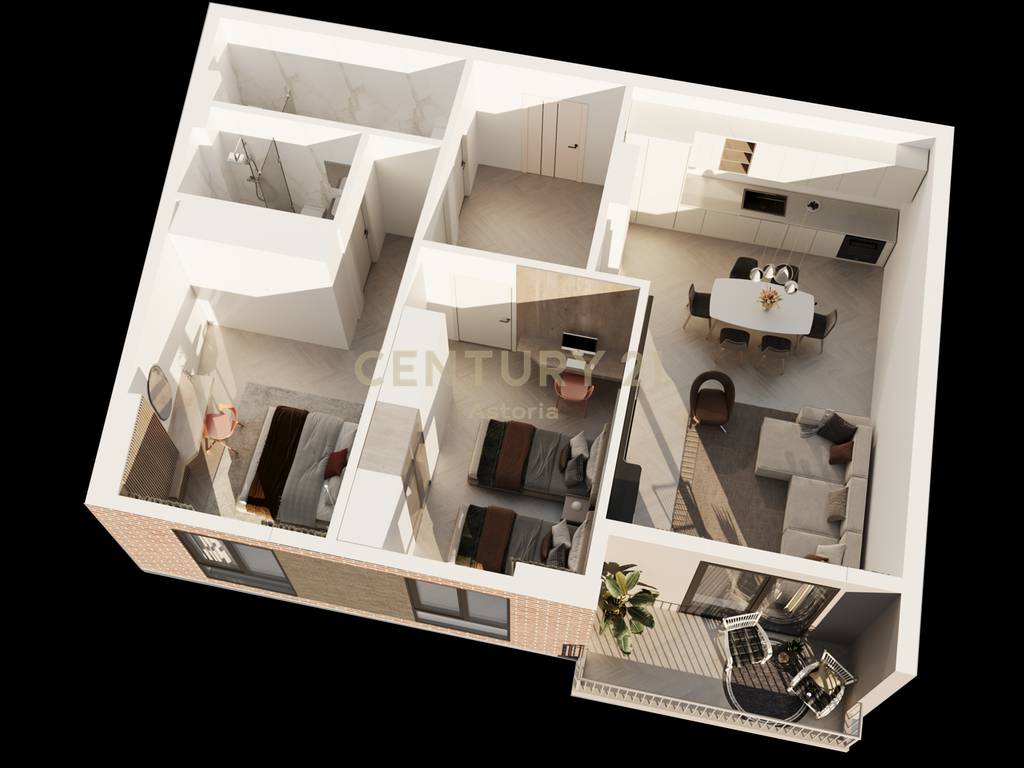 Shitet apartament 2+1+2 përballë Universitetit Bujqësor, Arborea Residence!