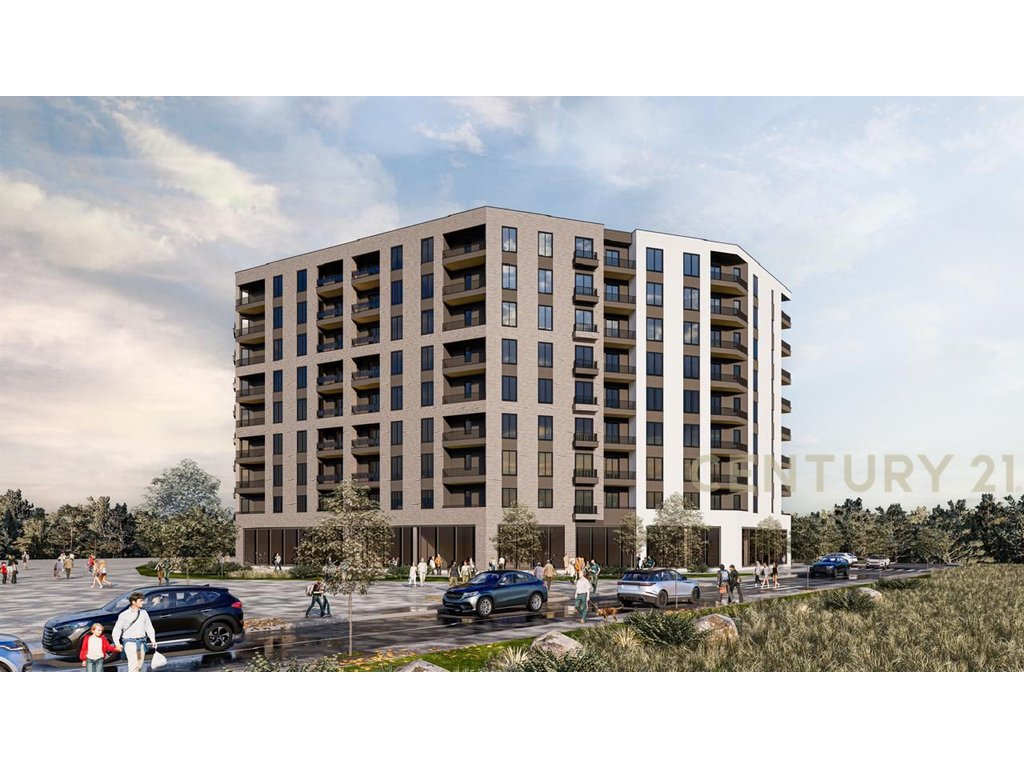 SHITET APARTAMENT 2+1+2 NE ZONEN E PASKUQANIT !