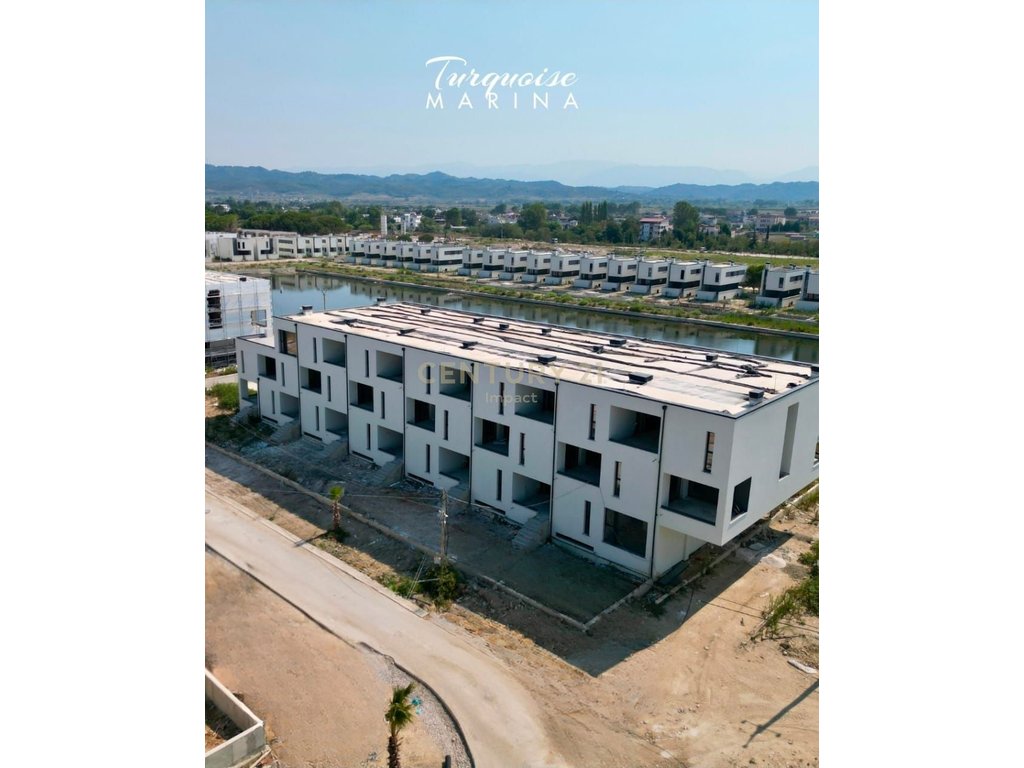 SHESIM APARTAMENT 1+1 ME VERANDE TEK TURQUOISE MARINA, GJIRI I LALEZIT