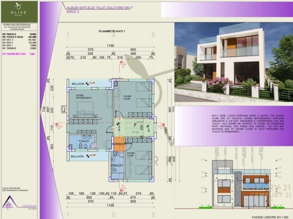Vile Individuale per shitje tek Olive Park Residences!