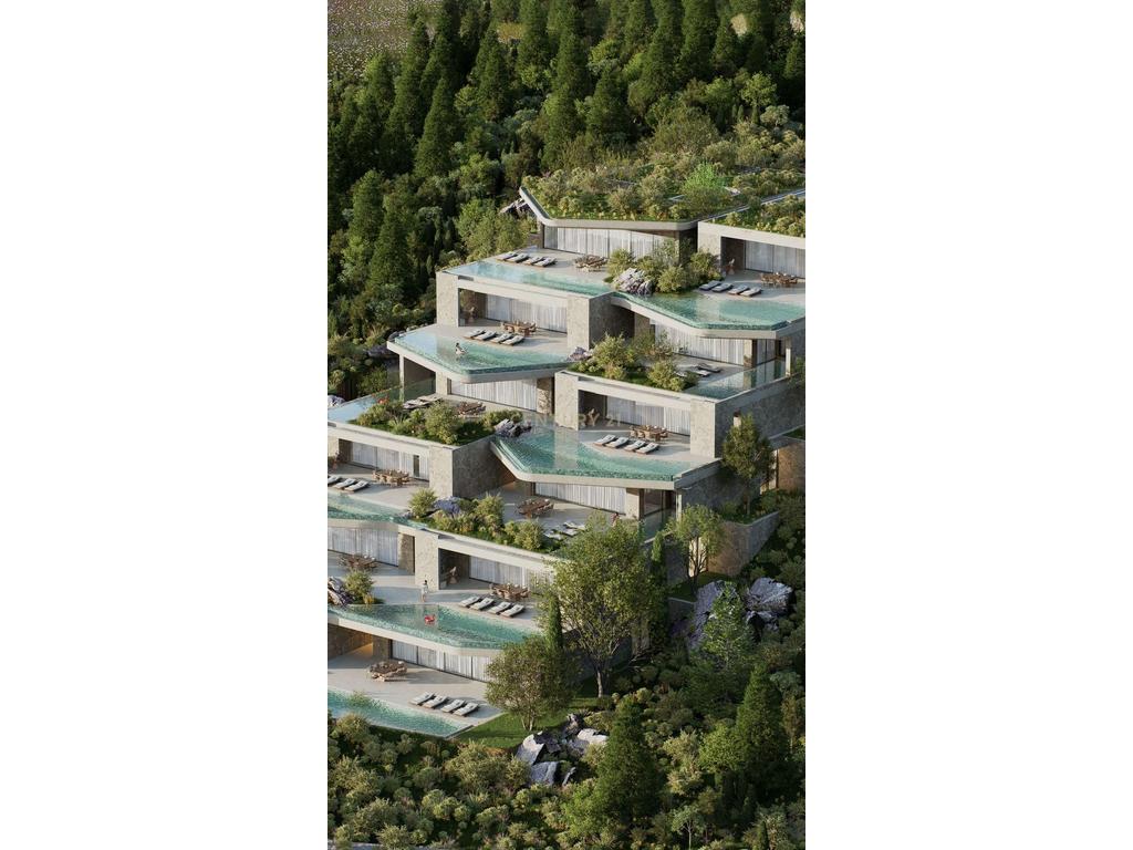 HORIZONES TERRACES — APARTAMENT ME PISHINË PRIVATE NË PALASË