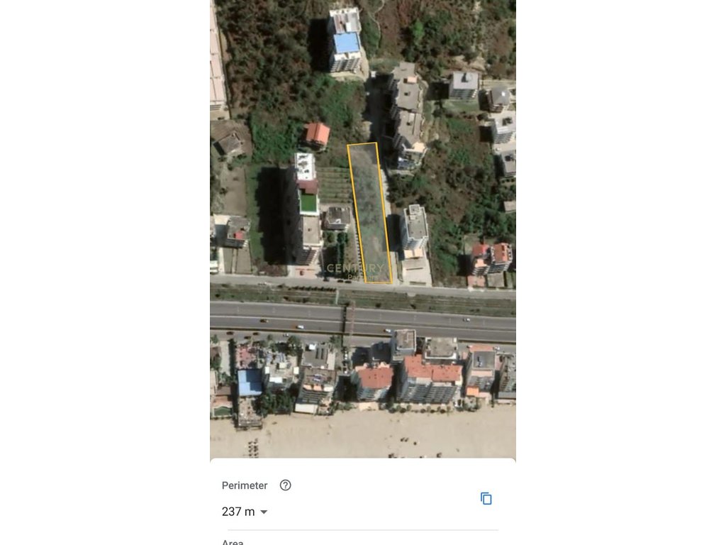 2000m2 TOKE PER NDERTIM 170 METRA NGA DETI TEK SHKEMBI KAVAJES