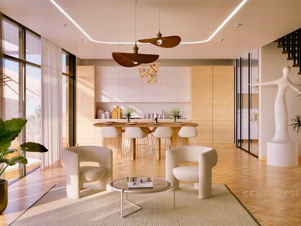 SHITET APARTAMENT 3+1+2, me oborr, Rezidenca BLIN RESIDENCE, FARKE !