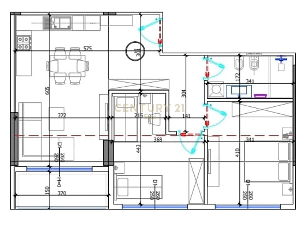 SHITET APARTAMENT 2+1 TEK 'LIBURNA RESIDENCE' !