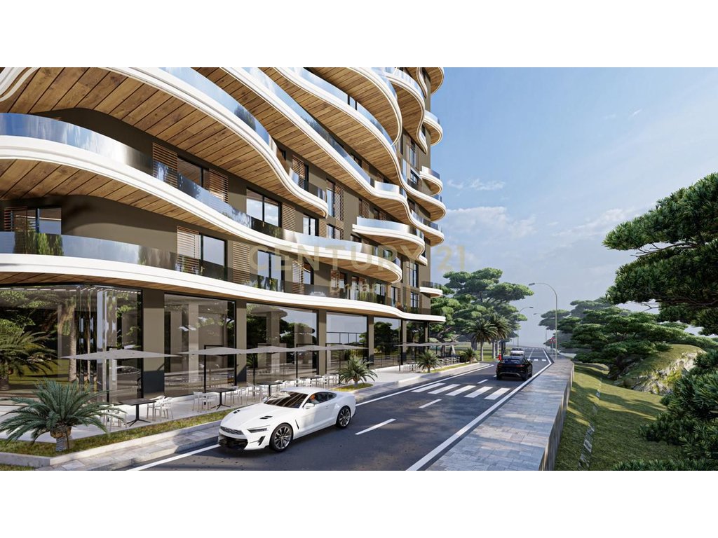 Apartament 1+1 për shitje  , "The Wave" Residence, - Rana e Hedhun ,Shëngjin