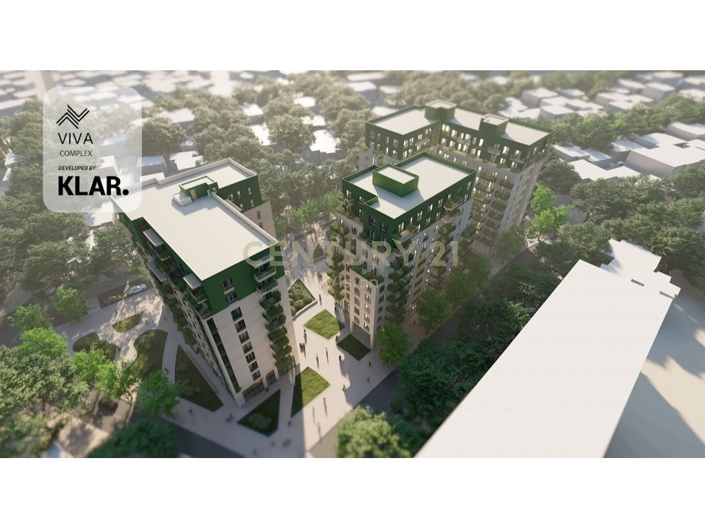 Apartament 2+1 për shitje tek Viva Complex, Tiranë | 97.7 m²