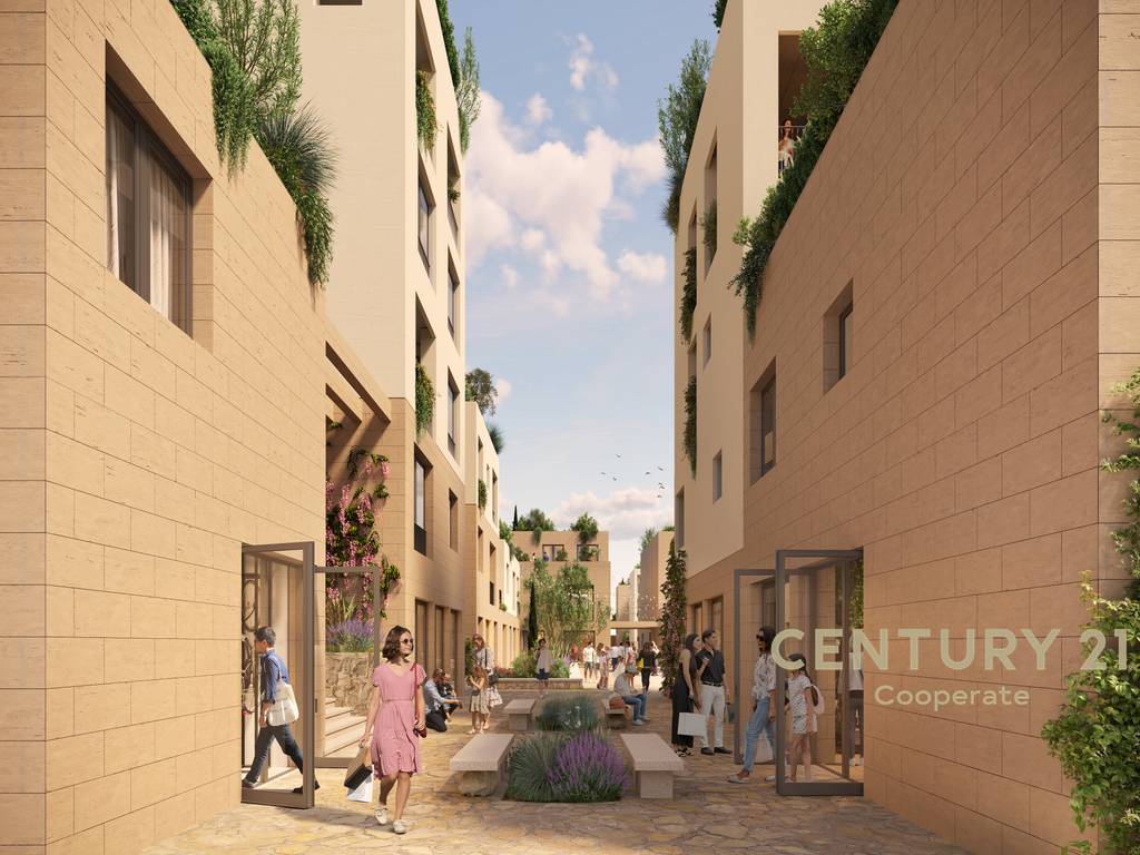 SHESIM DUBLEKS PENTHOUSE 3+1+2 ME PAMJE NGA DETI NE RESORTIN TURISTIK VILLAGE SQUARE, DHERMI.