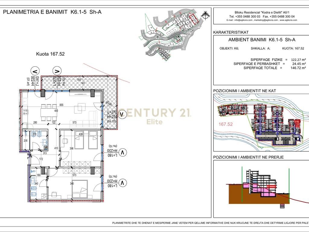 Shitet apartament 2+1+2  ne ndertim tek zgjatimi i  Kodres se Diellit.