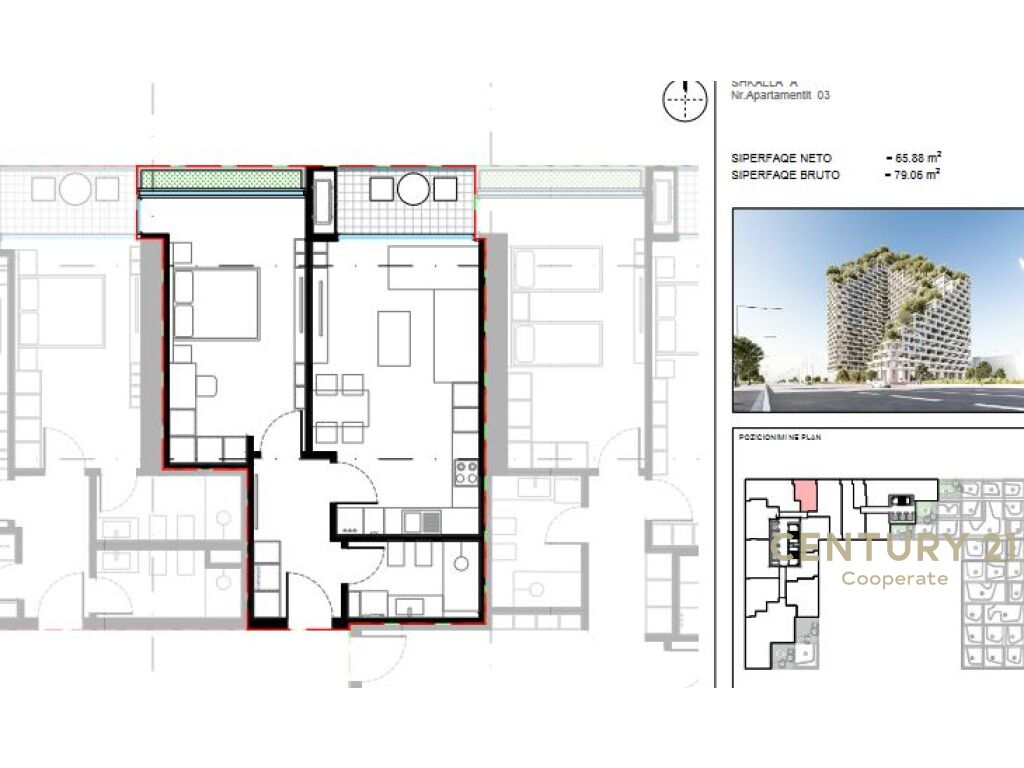 SHESIM APARTAMENT 1+1 TE "LION REZIDENCES 2"
