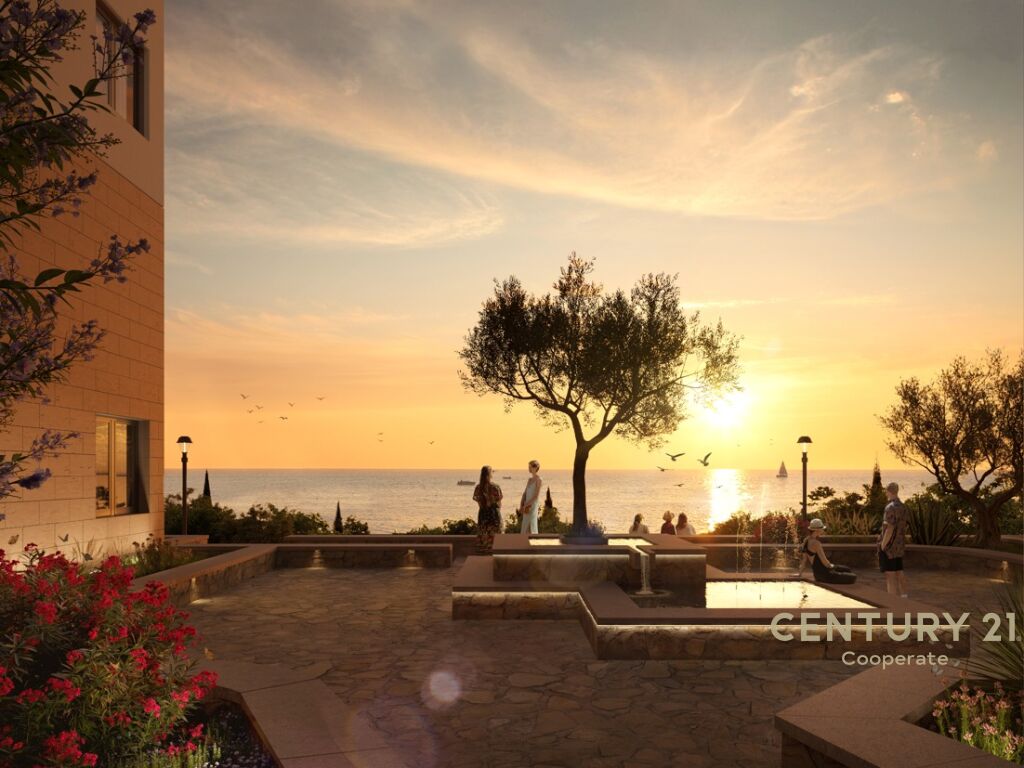 SHESIM APATAMENT 1+1 ME VERANDE NE RESORTIN TURISTIK VILLAGE SQUARE, DHERMI.