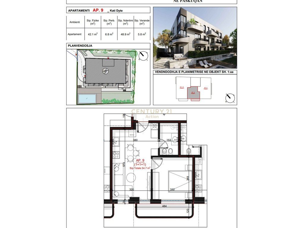 🏡 Shitet Apartament 1+1 në Paskuqan – Rezidencë Elitare me Pishinë