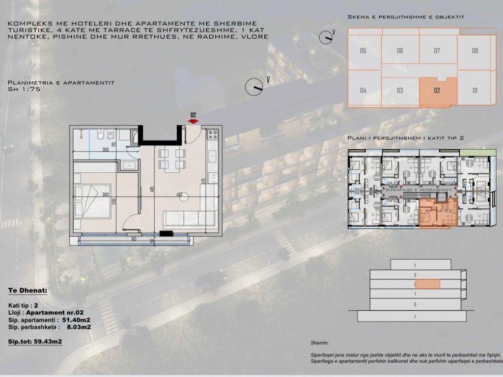 APARTAMENT 1+1 PER SHITJE,NE RADHIME!
