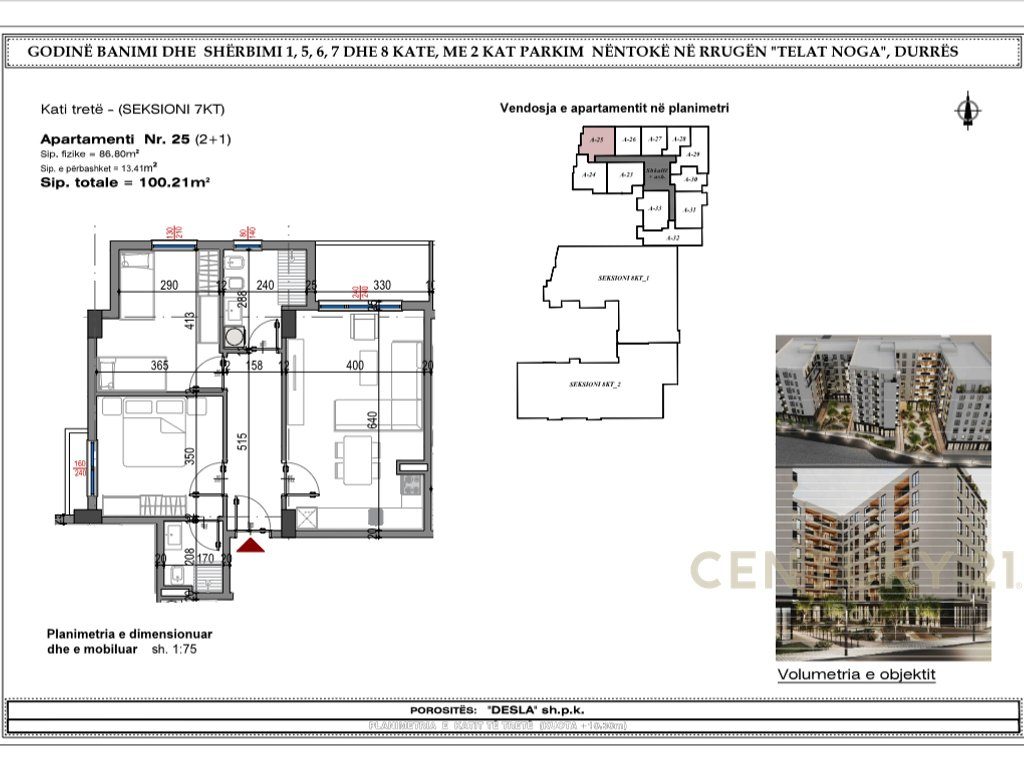 EXCLUSIVE! Shitet 2+1 te West Residence, Durres! Mundesi Pagese me Keste !