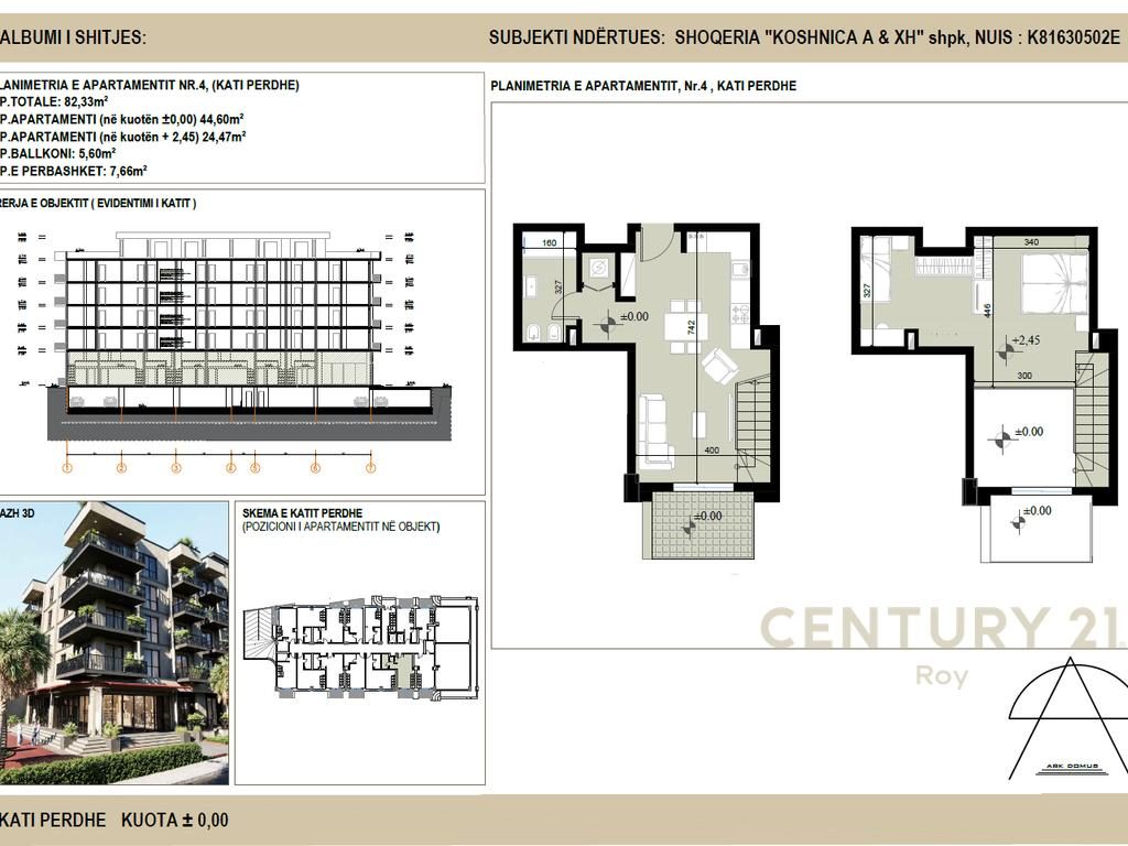 "ROADSIDE" RESIDENCE NE GOLEM, FILLUAN REZERVIMET NE RESIDENCEN ME TE RE, MUNDESIA PAGESE ME KESTE !!! - Century 21 Alba...