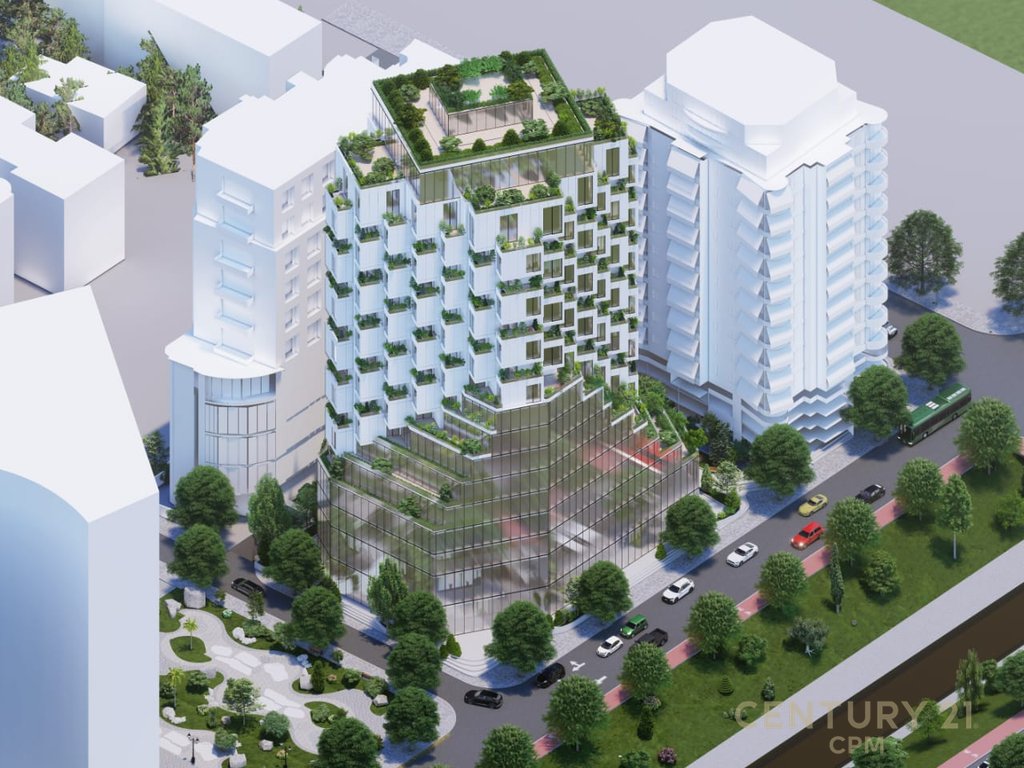 Apartament 1+1+1 Në Shitje tek Green Tower, Tirana