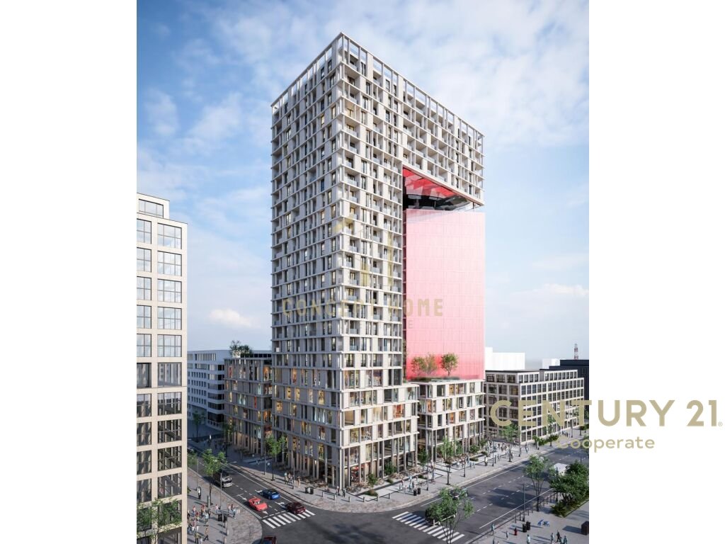SHESIM APARTAMENT 1+1 NË KOMPLEKSIN REZIDENCIAL UNITED TOWERS OF TIRANA
