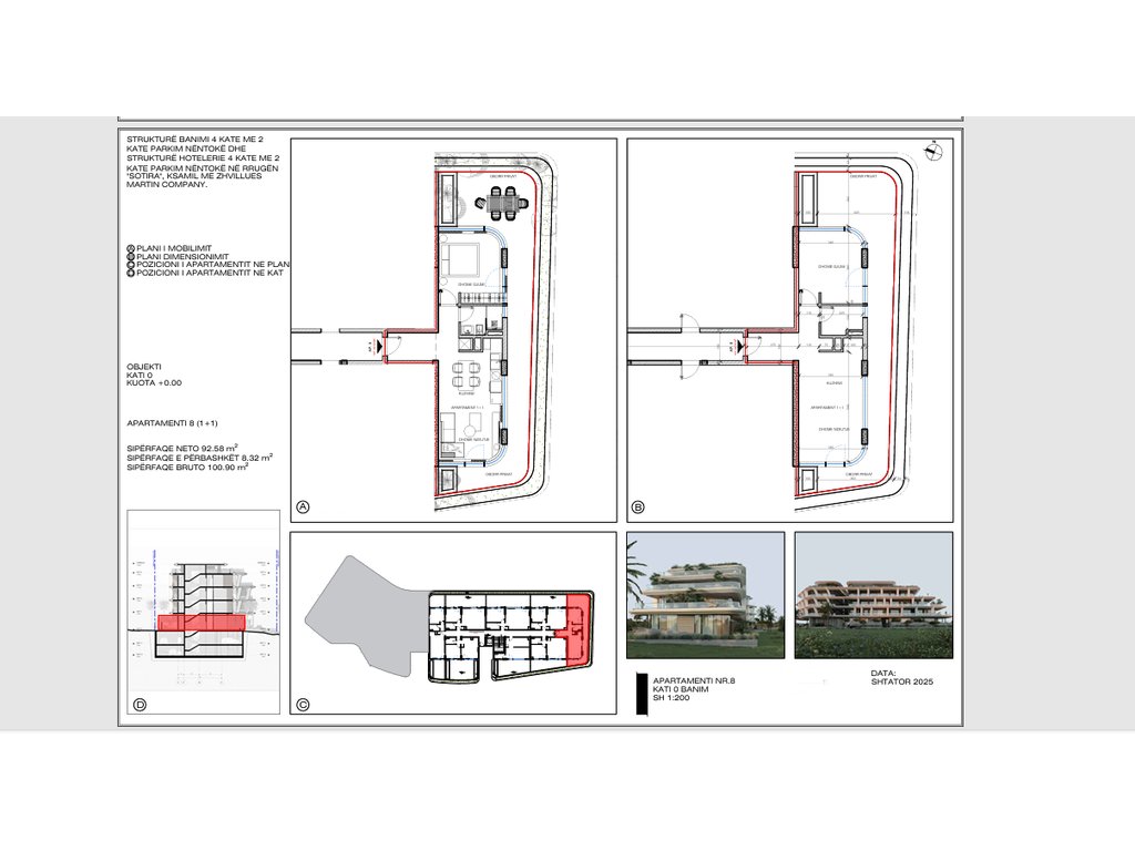 KSAMIL, SHESIM APARTAMENT 1+1