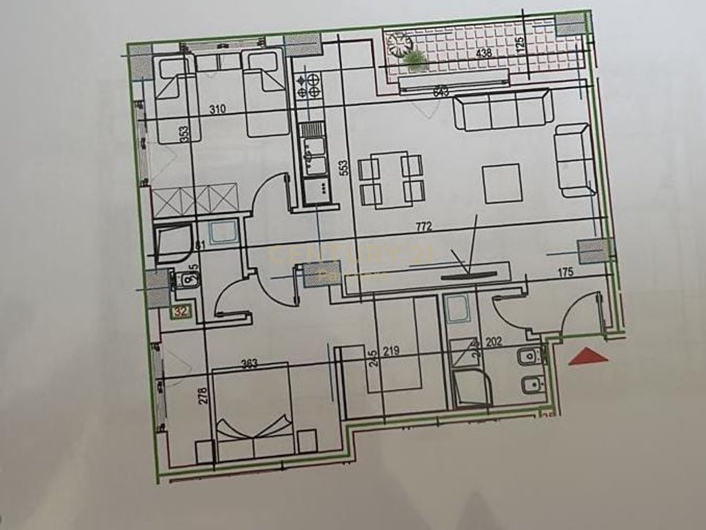 SHITET APARTAMENT 2+1+2 TEK INXHINIERIA E NDERTIMIT-
PORTIK 21 Residence