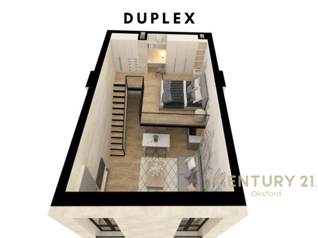 APARTAMENT DUPLEX PER SHITJE + DY POSTE PARKIMI