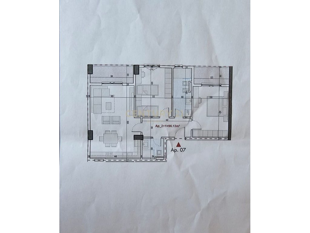 SHITET APARTAMENT 2+1+2 TE RINGSIDE RESIDENCES,  NE PASKUQAN !
