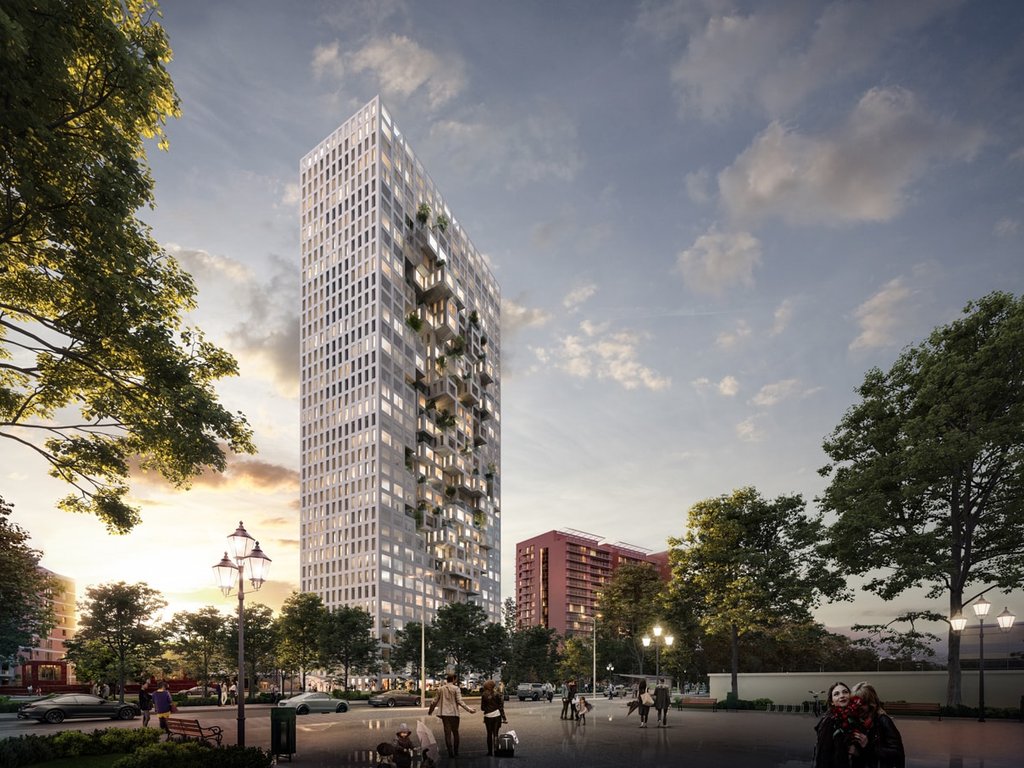 Shitet Apartament 3+1+2 në Downtown Tirana; Kati i 35-të |  Pamje panoramike!