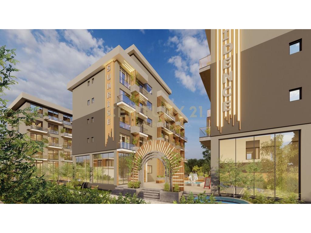 SUNRISE RESIDENCE Apartament studio në Mali i Robit, Durrës ME KESTE