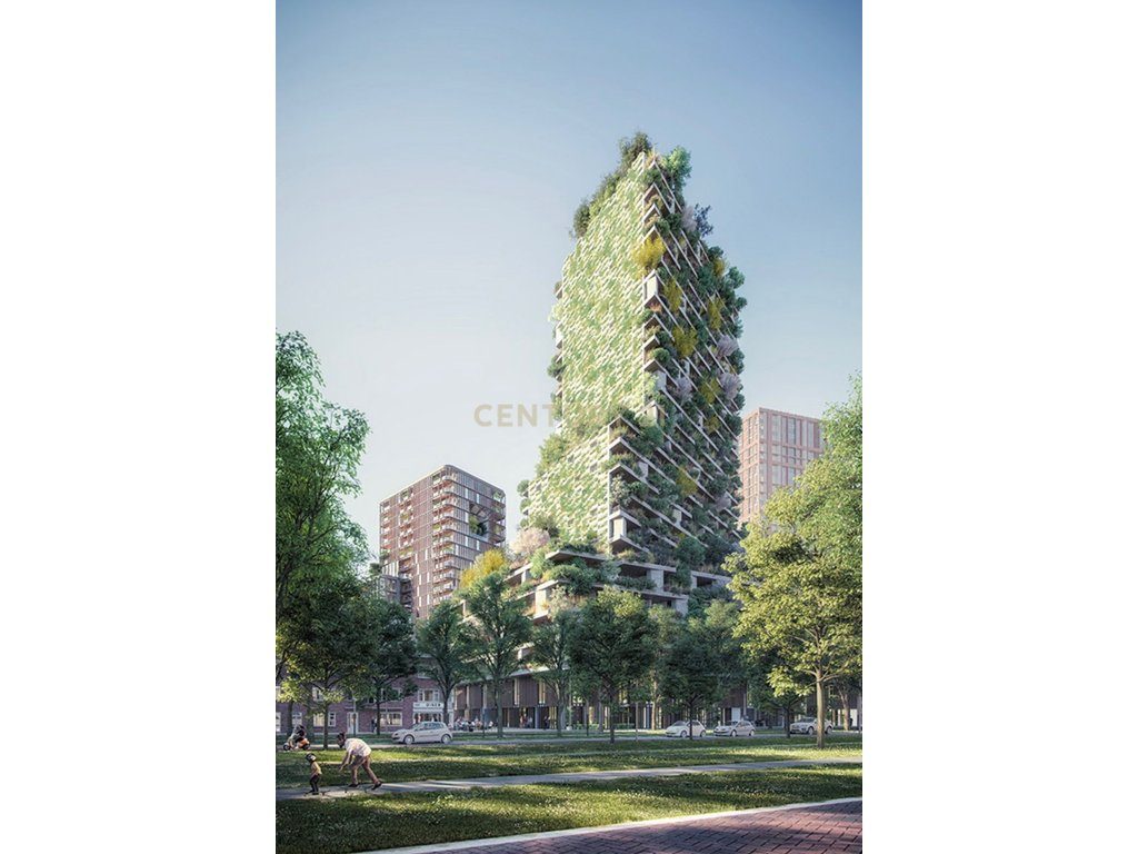 Ambient Premium në Vertical Forest Tirana – 474.61m² | Kati 1 | Fasade me Vizibilitet