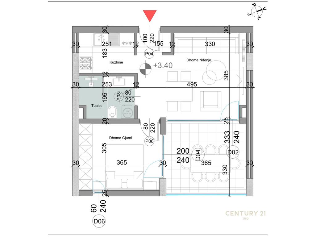Apartament  ne Rezidencen Turquoise Marina!