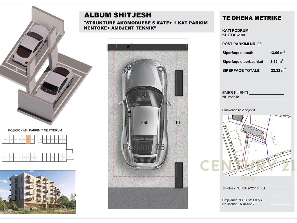 APARTAMENT 1+1  + POST PARKIMI PER SHITJE TEK MALI I ROBIT!