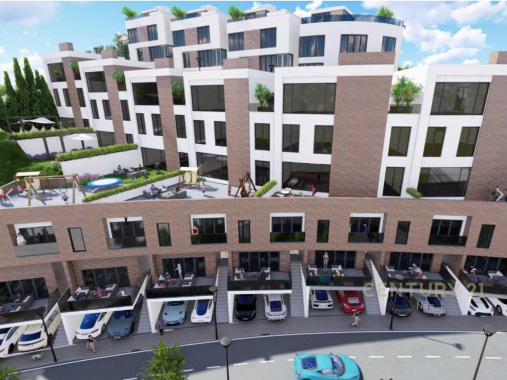 Shitet apartament 2+1me verande te Rezidenca Kodra e Diellit.