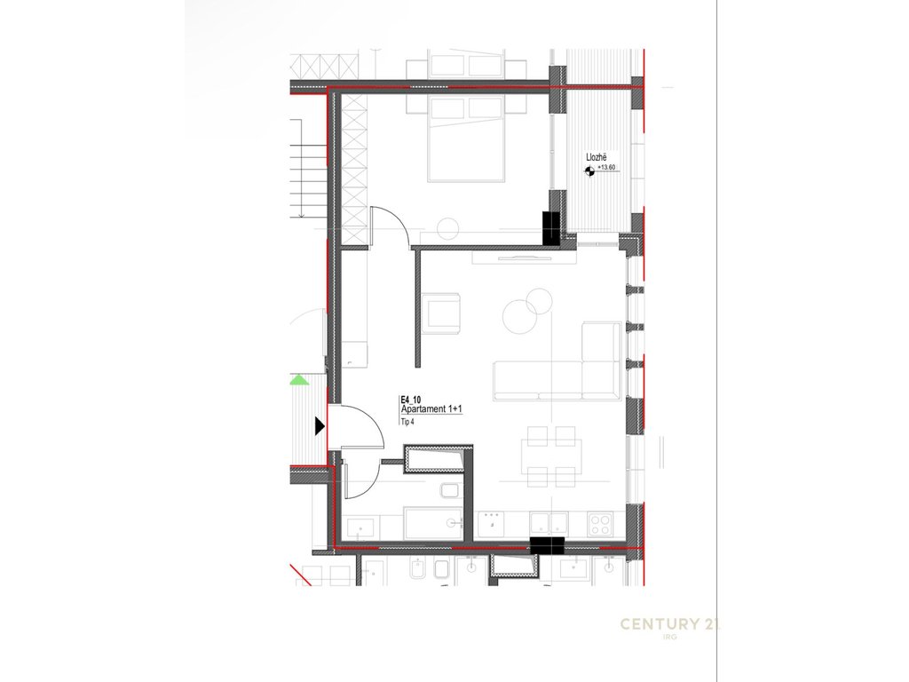Shitet Apartament 1+1 – Morina City, Dhërmi!