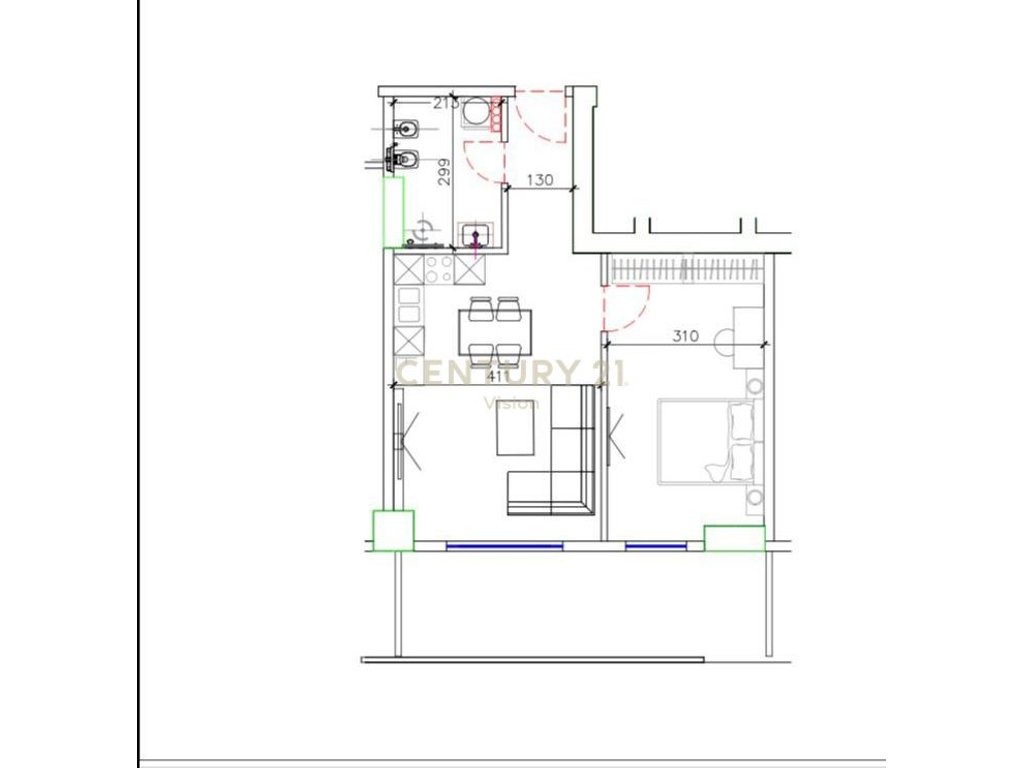 Apartament 1+1 Për Shitje tek "Prishtina Tower" në Shëngjin – 91,800€ | 87.42 m²