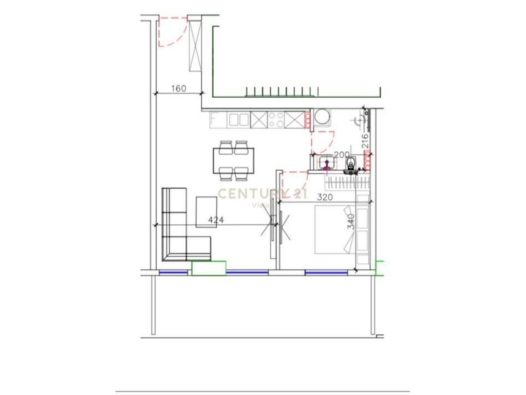 Apartament 1+1 Për Shitje "Prishtina Tower", në Shëngjin - 82.58 m²