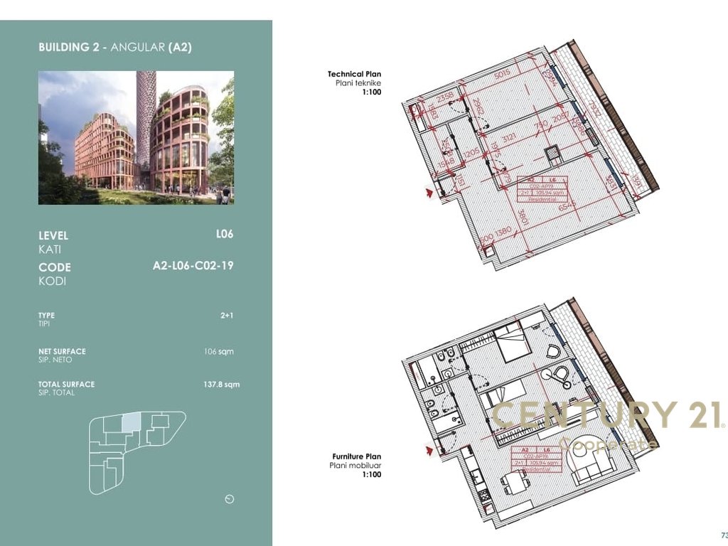 SHESIM APARTAMENT 2+1 - LANA RIVERPARK RESIDENCE