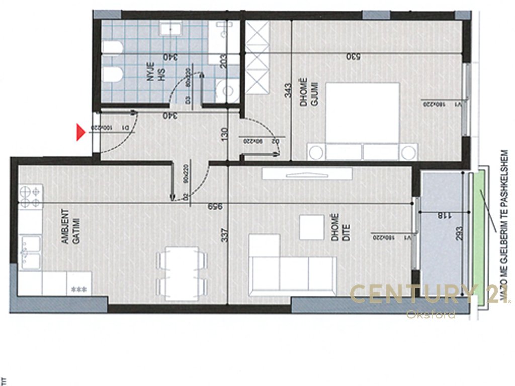 Shesim apartament 1+1, tek Ish Fusha e Aviacionit!