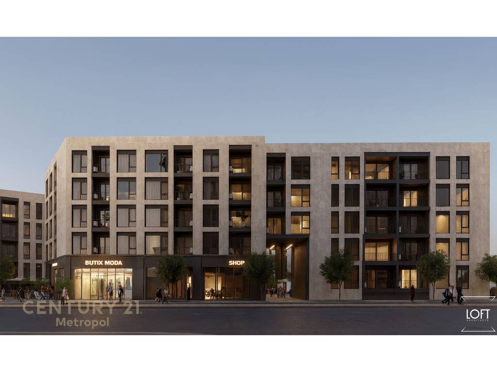 SHES APARTAMENT 2+1 NE RESIDENCEN NORTH-PASKUQAN!