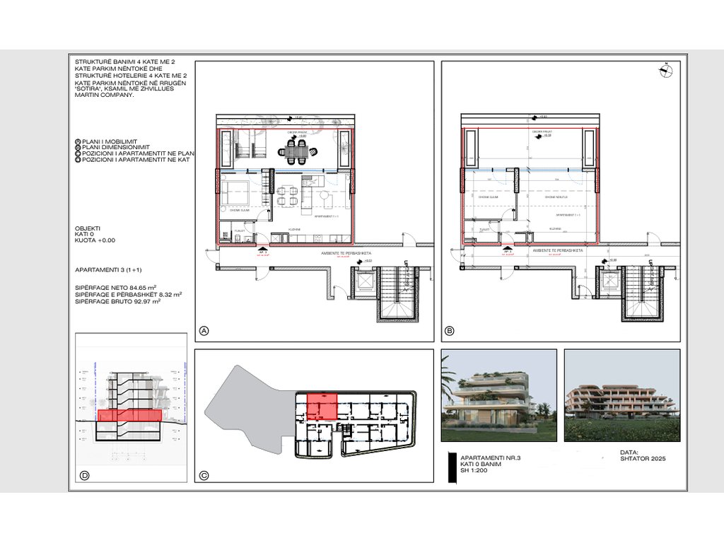 KSAMIL, SHESIM APARTAMENT 1+1