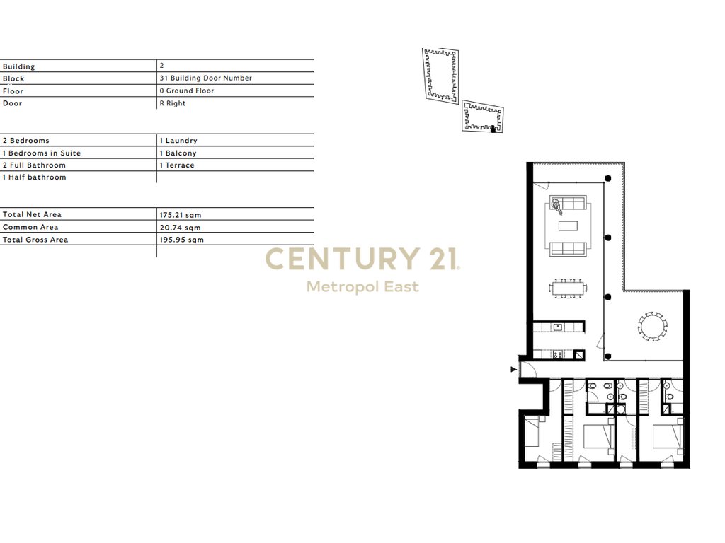 APARTAMENT 3+1+3 TEK "BY LONG HILL RESIDENCE"