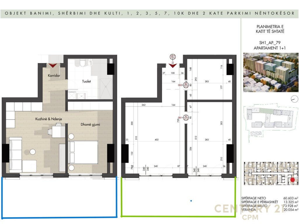Apartament 1+1 per shitje tek Splendor Residence!