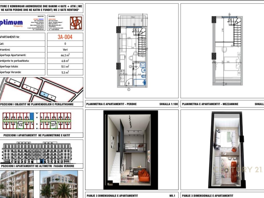 DUPLEX PER SHITJE ADRIA REZIDENC, QERRET